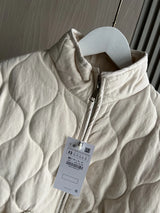 Vintage Quilted High Collar Women's Jacket