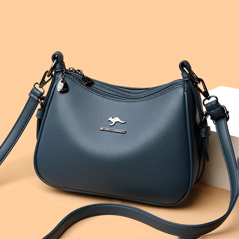 Minimalist Leather Shoulder Bag