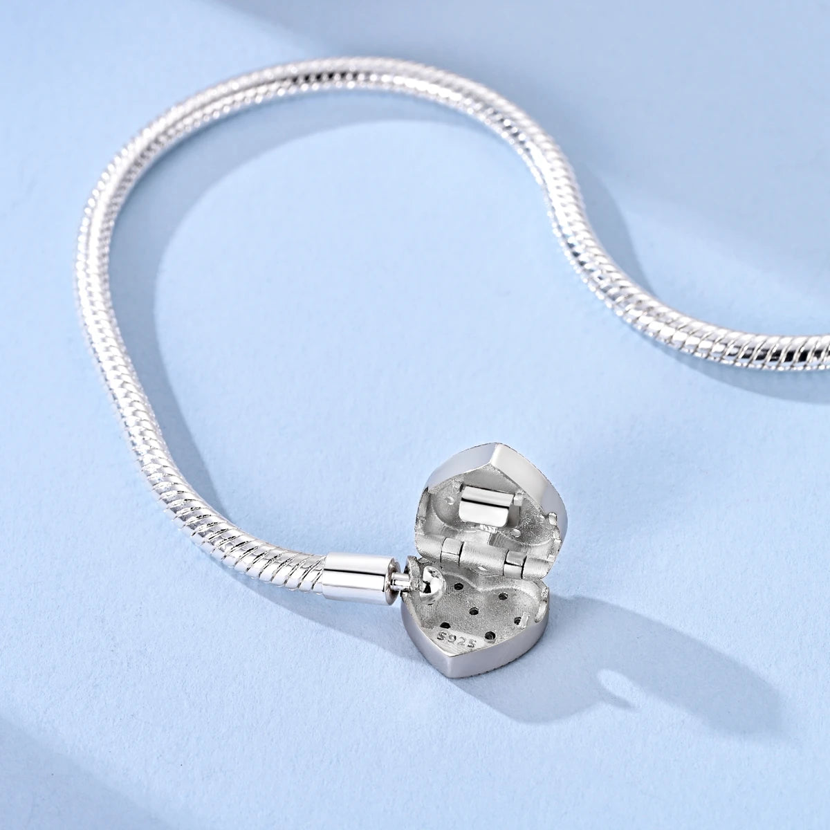 Sterling Silver Heart Bracelet