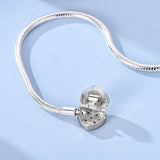 Sterling Silver Heart Bracelet