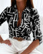 Sophia Striped Office Blouse