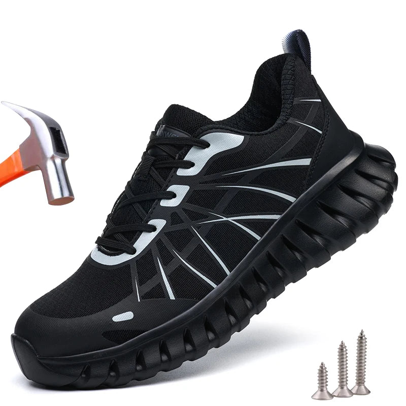 Women Safety Shoes Indestructible Work Boots