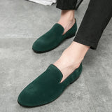 Men’s Suede Driving Mules