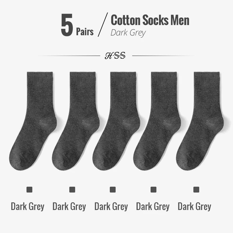 Men’s Cotton Business Dress Socks