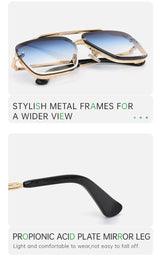 Oversized Square Sunglasses