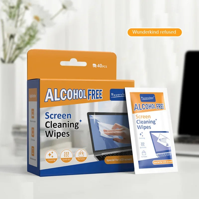 PC & Screen Cleaning Wipes (40 Pack)