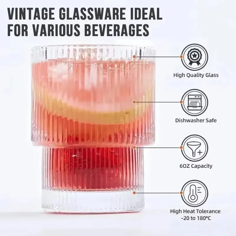 Transparent Glass Coffee Mug