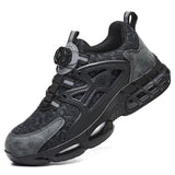 Women Safety Shoes Reflective Steel Toe Sneakers