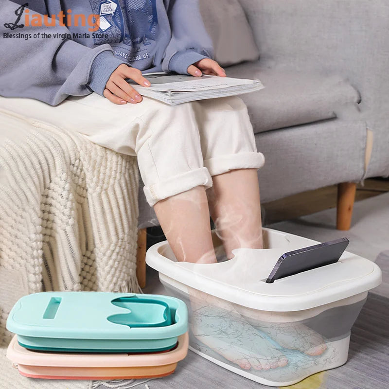 Foldable Footbath Massage Bucket