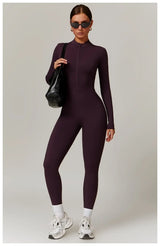 Women Velvet Yoga Fitness Jumpsuit