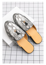 Men Leather Mules
