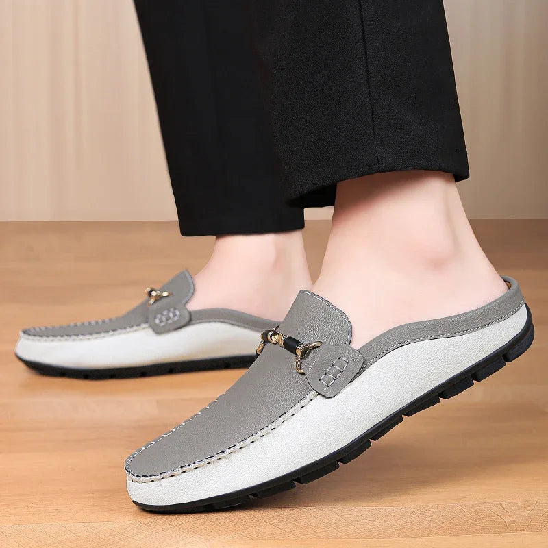 Men’s Italian Leather Mules
