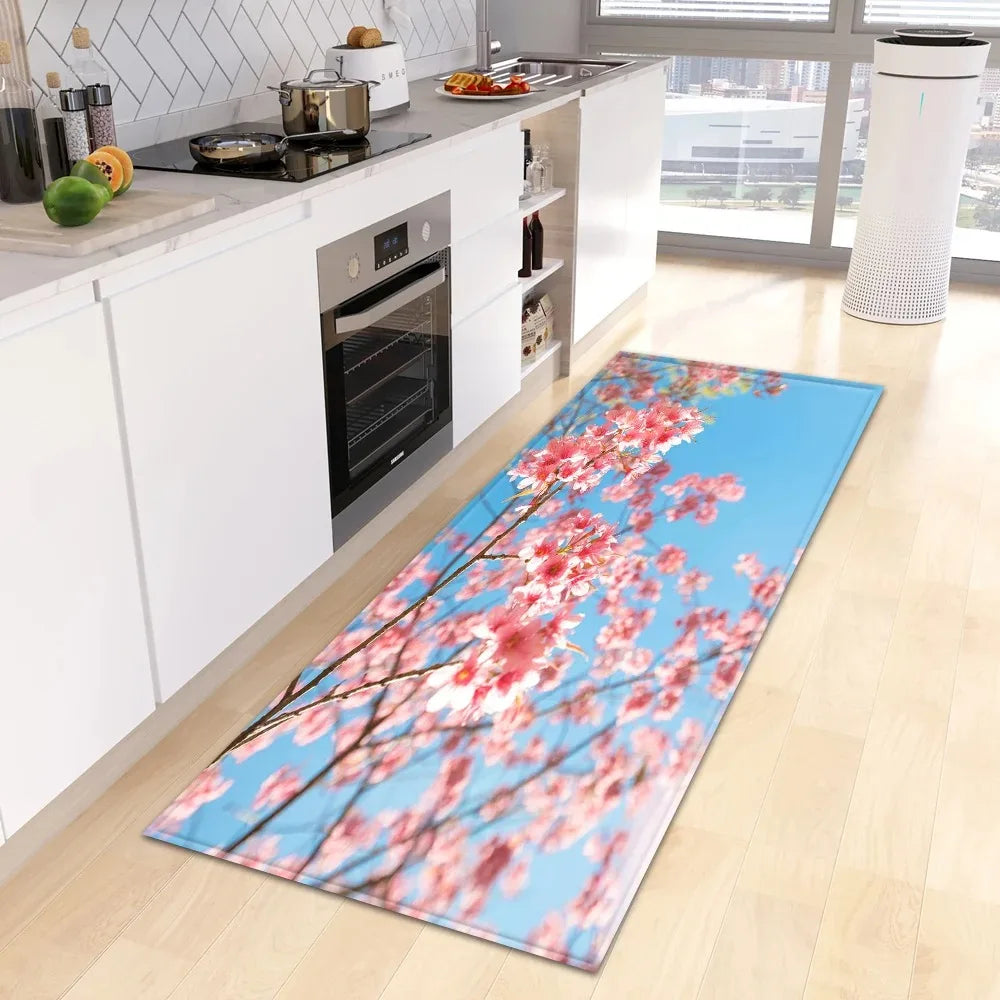 Fresh Flower Floor Mat