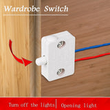 Closet Cabinet Light Switch