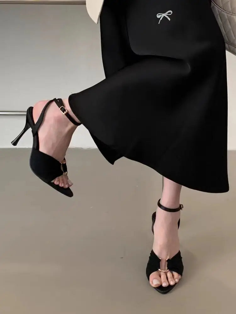 Women’s Pointed Toe Stiletto Slingback Pumps