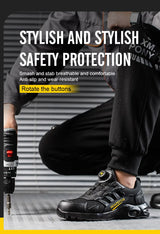 Men Air Cushion Safety Sneakers