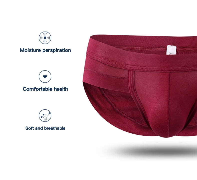 Men's Modal Briefs – Low Waist Sport Pocket