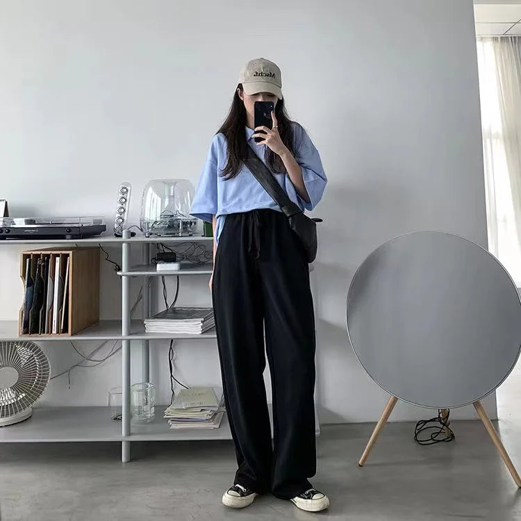 StreetMode™ – Detachable Wide Leg Jeans (Y2K Multi-Pocket Retro Style)