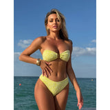Women Bandeau Wrap Bra Top