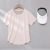 Women Quick Dry Short Sleeve Yoga T Shirt