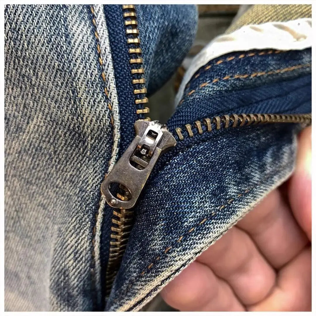 Men’s 2025 Ripped Vintage Jeans