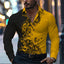 Crimson Floral Dress Shirt