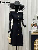 Women's Elegant V-Neck Fitted Dress