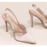 Crystal Grace Stiletto Heels