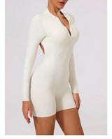 SculptZip Activewear Jumpsuit
