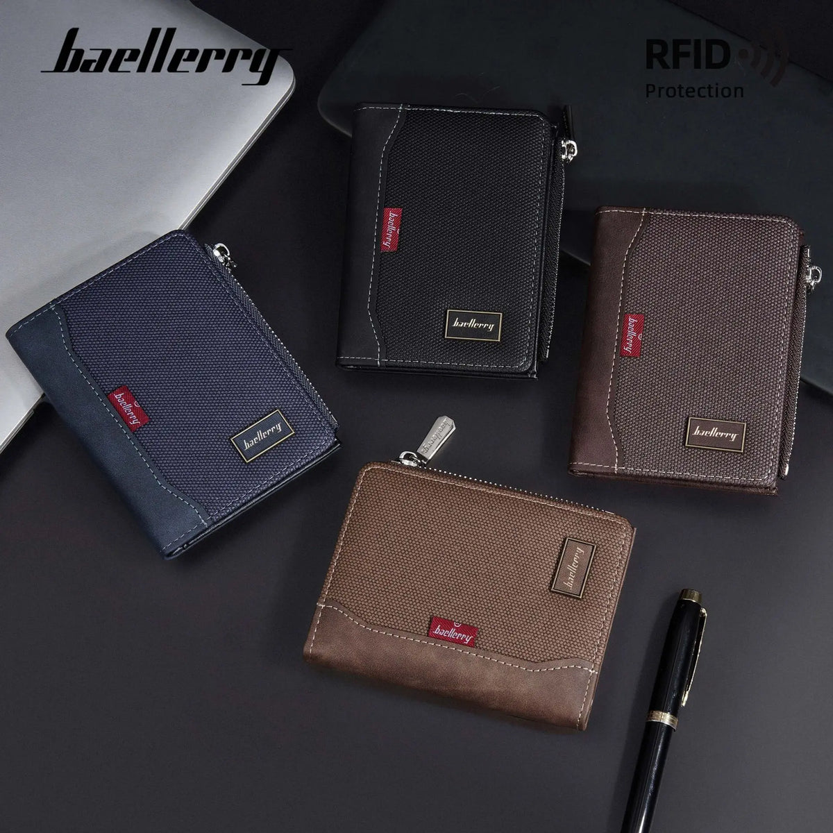 Executive RFID Zip Wallet