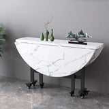 Foldable Round Dining Table