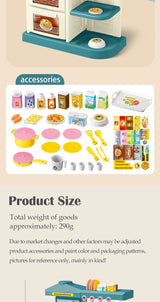 Kids Play Kitchen Accessories Set