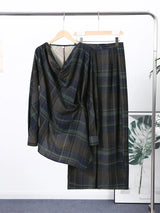 Women's Plaid 2 Piece Set