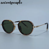 Vintage Round Metal Sunglasses