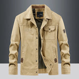 Men's Plus Size Outdoor Jacket – Slim Fit Cargo Coat