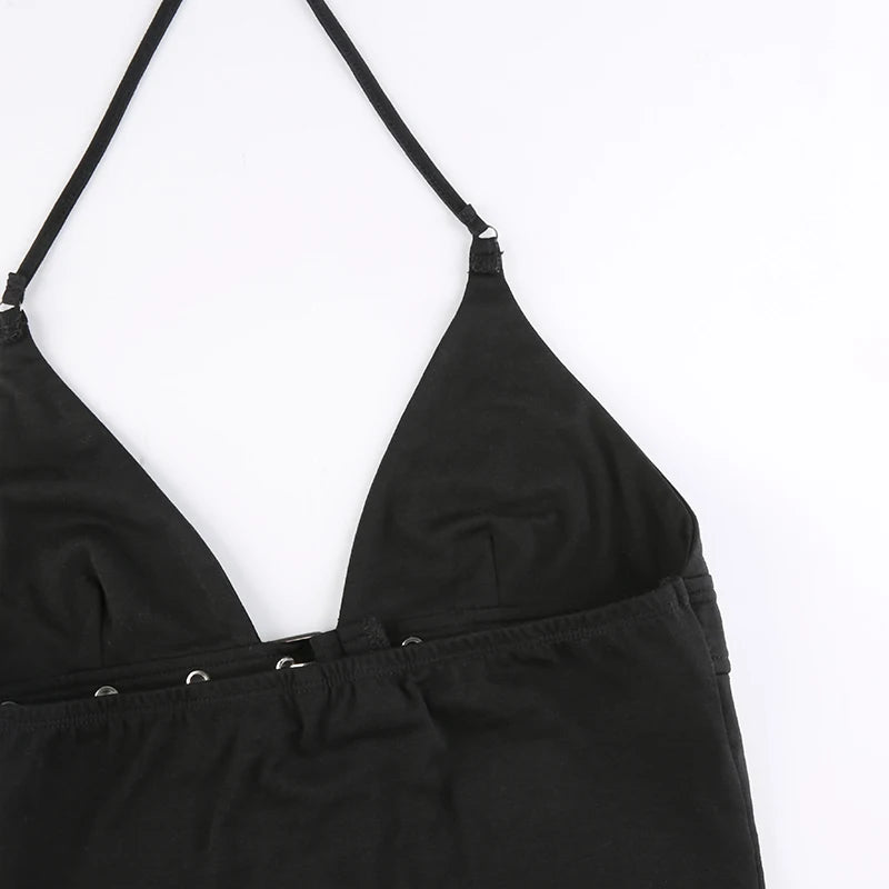 Women Backless Bandage Tank