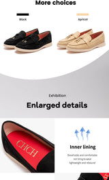Women’s Black Pointed Loafers Sandals