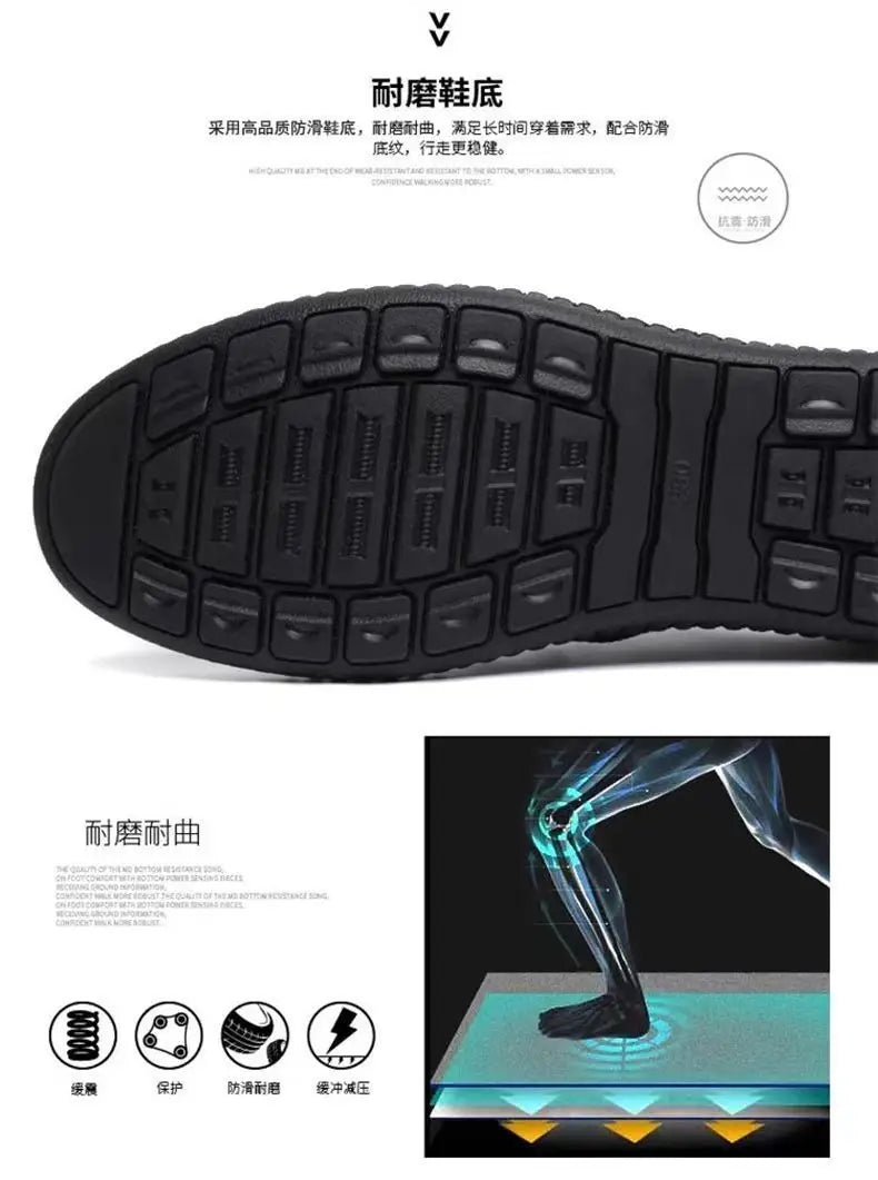 Men PU Leather Office Loafers