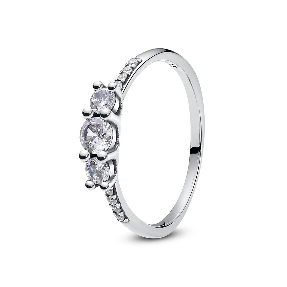 925 Sterling Silver Engagement Ring