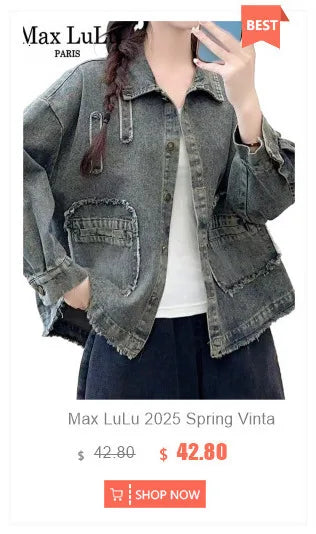 AmaxluluE Summer Womens Denim Hooded Jackets