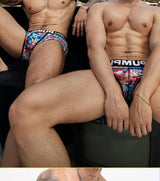 Men's Sexy Graffiti Briefs – Low Waist Jockstrap