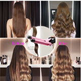 Triple Barrel Hair Curling Iron