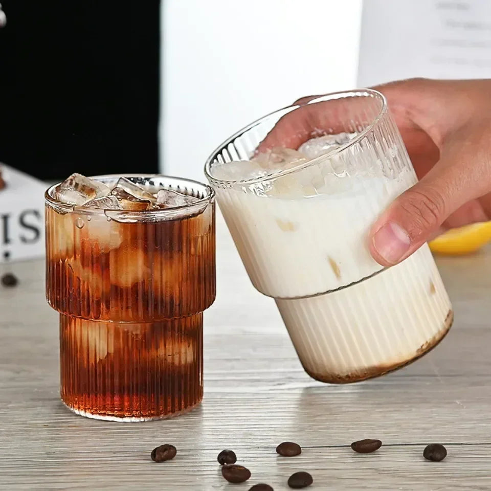 Transparent Glass Coffee Mug