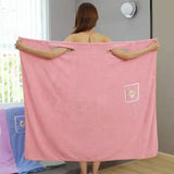 Cotton Wearable Bath Towel Wrap