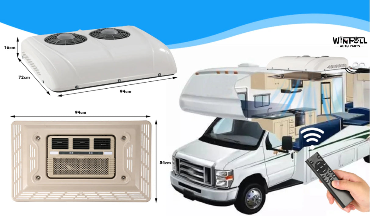 24V Dual Fan Air Conditioner