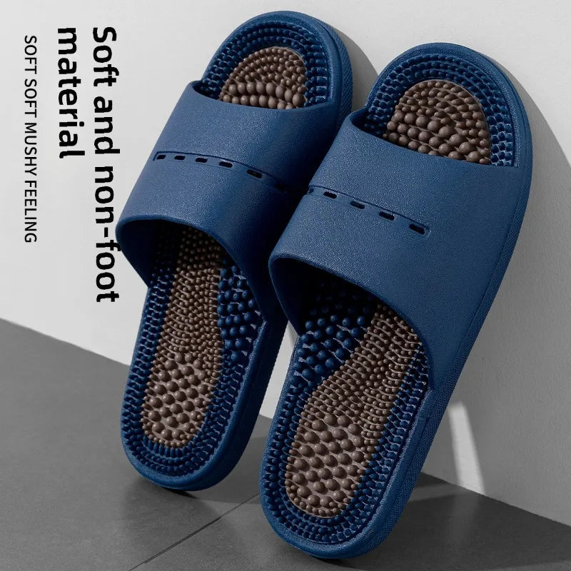 Men Massage Slippers Non-Slip Bathroom Sandals