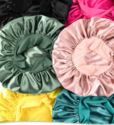 Double Layer Satin Bonnet