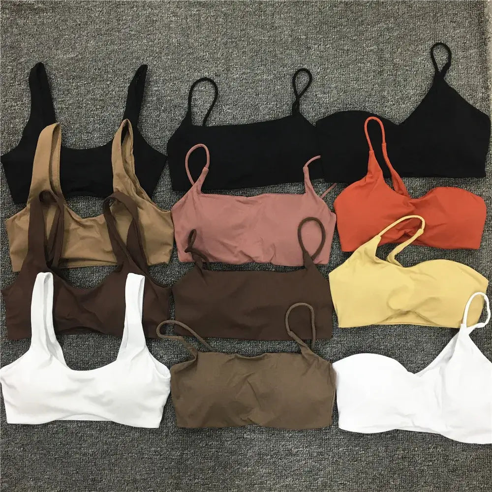 Women Single Strap Yoga Sports Bra