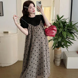 Summer Maternity Two-Piece Skirt Set