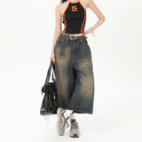 OverEase™ – Vintage Oversize Denim Shorts 2025 (Wide Leg, Relaxed & Throwback Inspired)